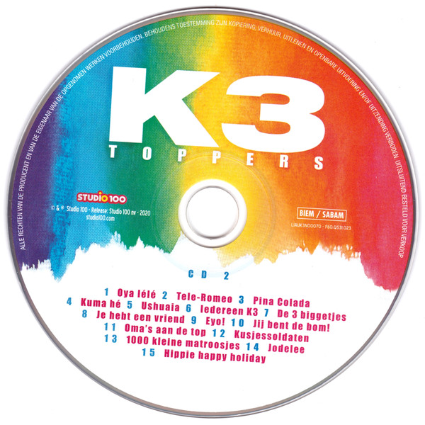 descargar álbum K3 - Toppers