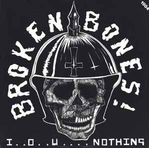 Pochette de l'album Broken Bones - I . . O . . U . . . . Nothing
