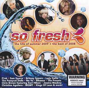 Various - So Fresh: The Hits Of Summer 2009 + The Best Of 2008 album cover
