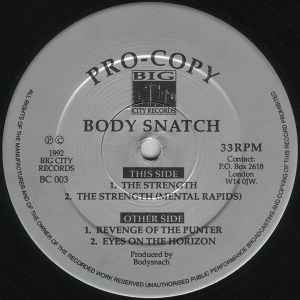 Revenge Of The Punter / Eyes On The Horizon / The Strength - Body Snatch