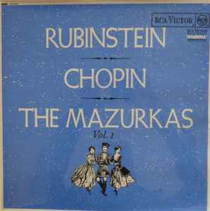 Arthur Rubinstein - Chopin The Mazurkas Vol. 1 album cover