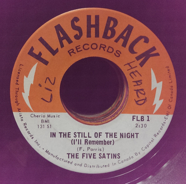 Five Satins In The Still Of The Nite / The Jones Girl Ember US E 