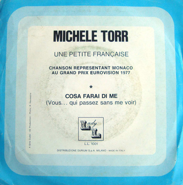 ladda ner album Michèle Torr - Une Petite Française La Mia Canzone Eurovision 77
