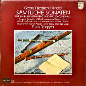 Georg Friedrich Händel - Sämtliche Sonaten Für Ein Blasinstrument Und Basso Continuo