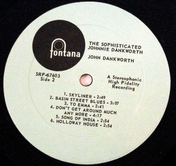 télécharger l'album John Dankworth - The Sophisticated Johnnie Dankworth