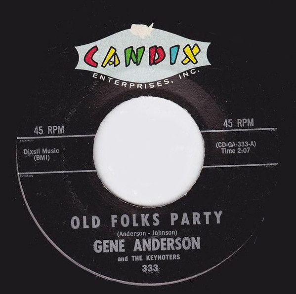 lataa albumi Gene Anderson & The Keynotes - Old Folks Party