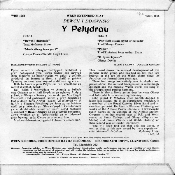 télécharger l'album Y Pelydrau - Dewch I Ddawnsio