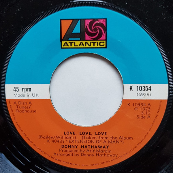 Donny Hathaway - Love, Love, Love | Releases | Discogs
