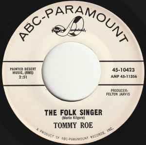 Tommy Roe - The Folk Singer / Count On Me album cover