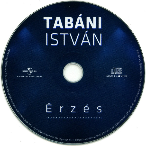 lataa albumi Tabáni István - Érzés