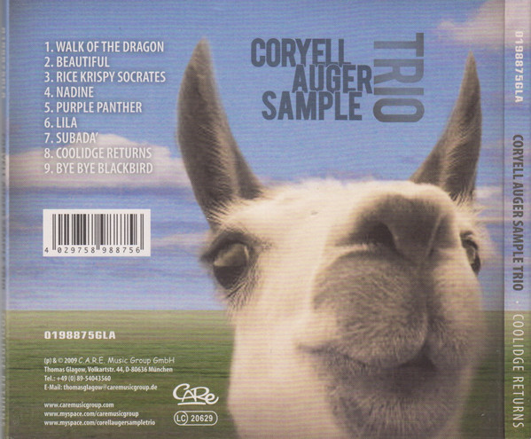 baixar álbum Coryell Auger Sample Trio - Coolidge Returns The Original Cast Recordings