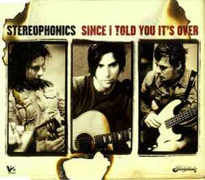 Stereophonics - Since I Told You It's Over album cover