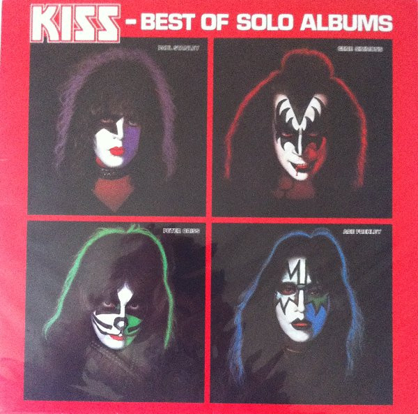 トップス1996年コピーライト入 KISS BEST OF SOLO ALBUMS T