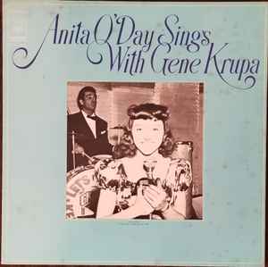 Anita O'Day - Anita O'Day Sings With Gene Krupa = ジョージア・オン・マイ・マインド album cover