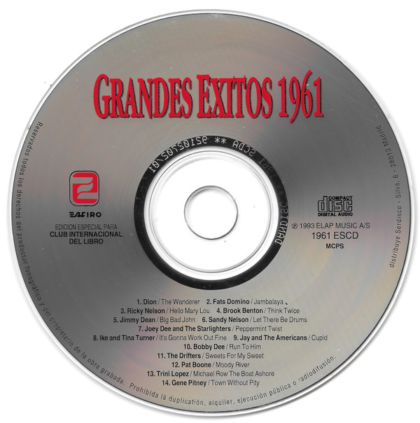 télécharger l'album Various - Grandes Exitos 1961