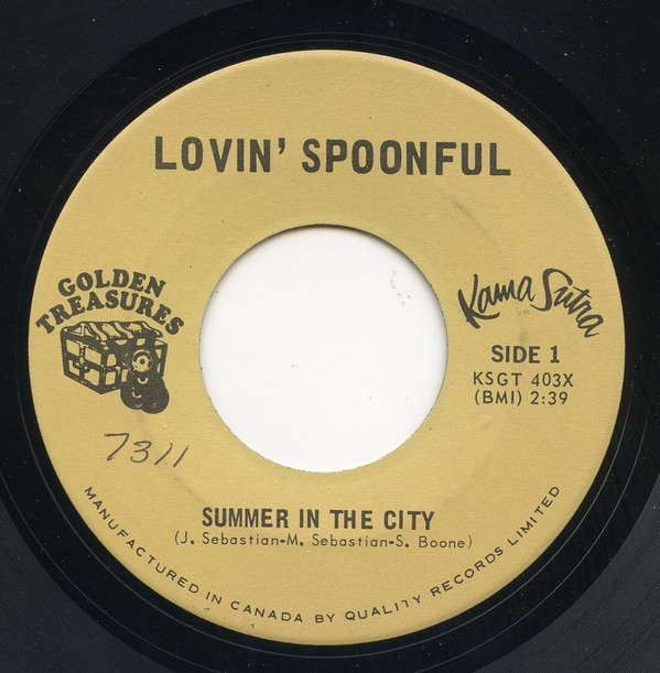 télécharger l'album The Lovin' Spoonful - Summer In The City Nashville Cats