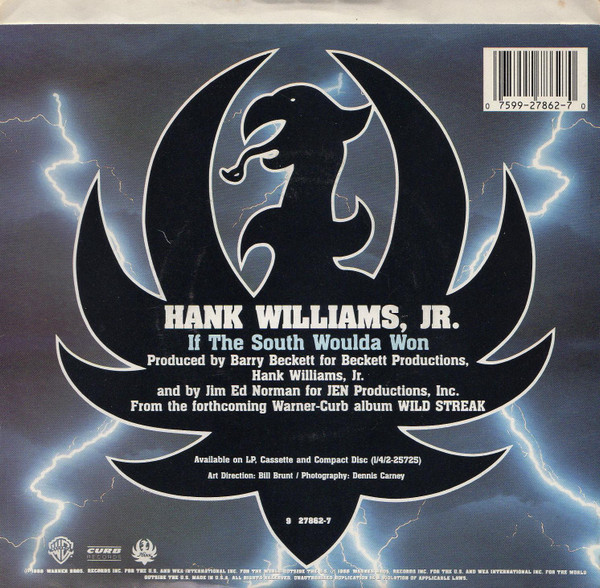 Album herunterladen Hank Williams, Jr - If The South Woulda Won Wild Streak