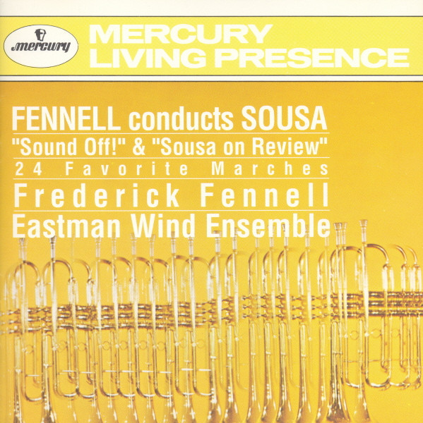 Frederick Fennell Lp marchando Mercury 50105 Eastman Living presencia 