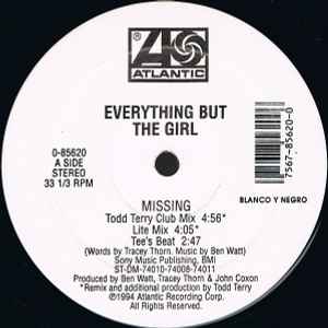 Everything But The Girl - Missing (The Bootleg Mixes!) album cover
