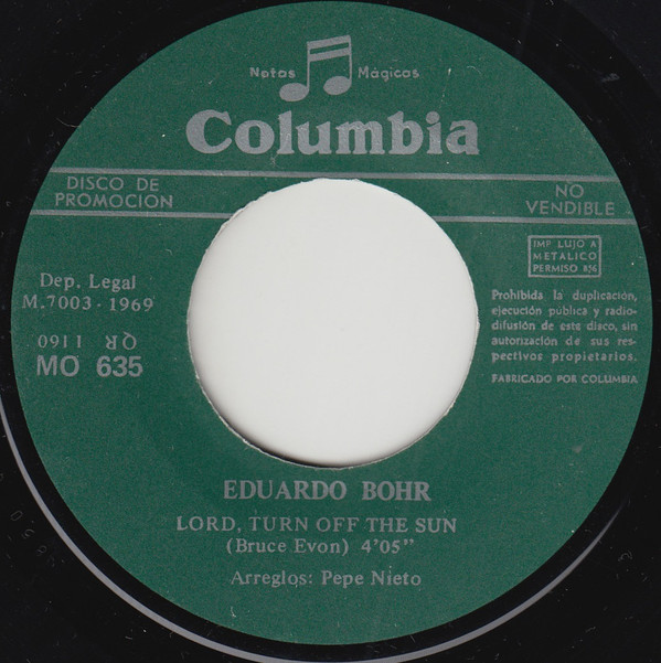 télécharger l'album Eduardo Bohr - Lord Turn Off The Sun You Came