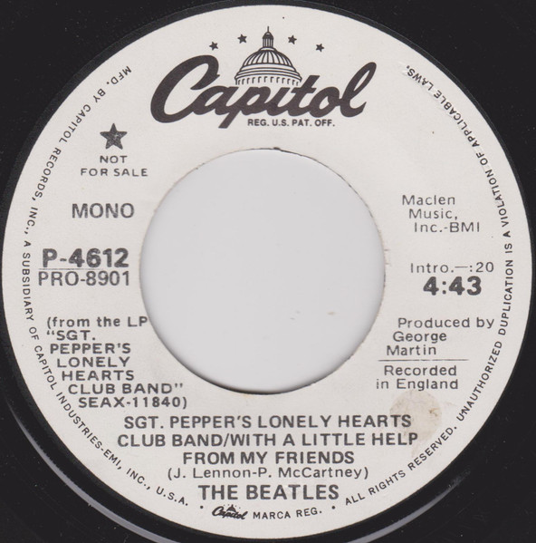 146 - Sgt. Pepper's Lonely Hearts Club Band & #145 - With A Little Help  From My Friends