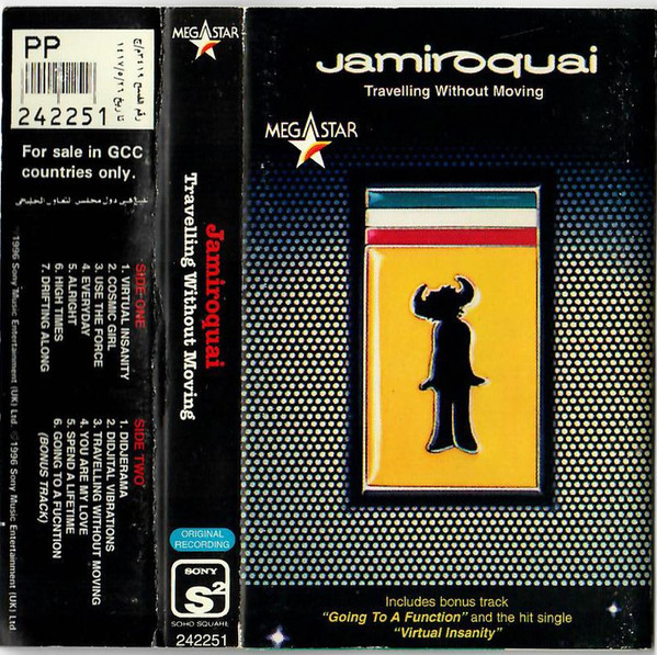 jamiroquai travelling without moving cassette