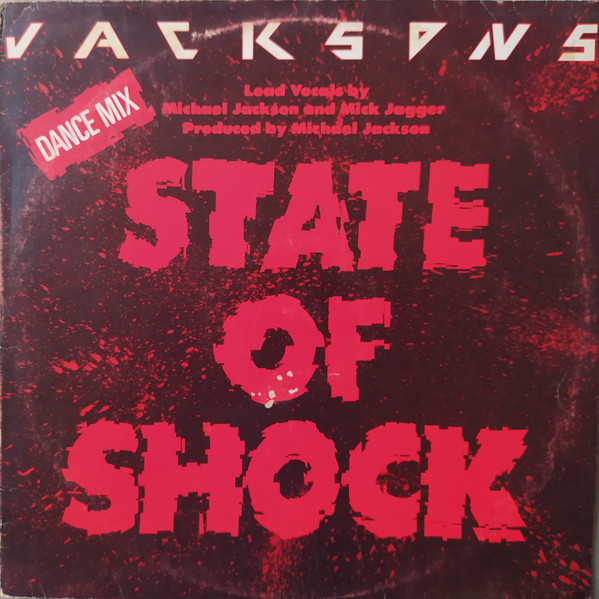 マイケルジャクソンSTATE OF SHOCK レッドピクチャーレコード - 洋楽