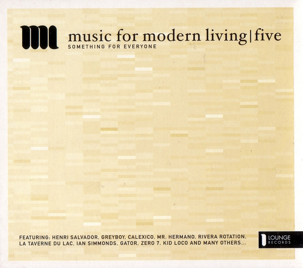 Music For Modern Living Vol. 5 2001 CD Discogs