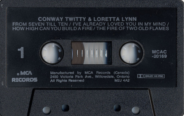 Conway Twitty & Loretta Lynn - Conway Twitty & Loretta Lynn | MCA Coral (MCAC-20169) - 3