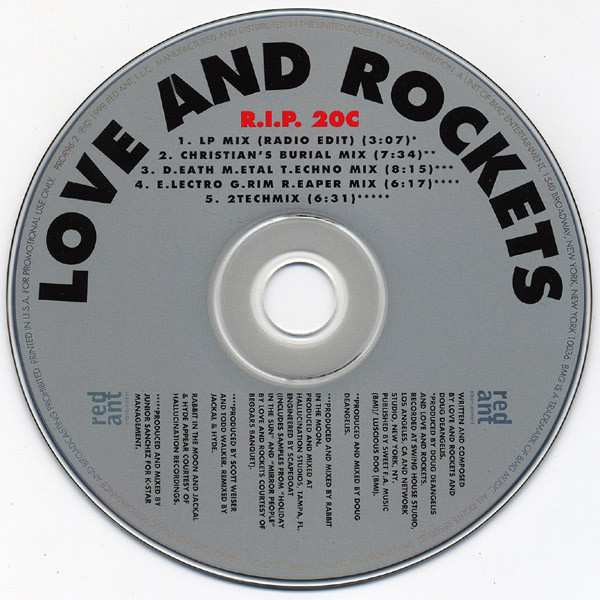 Love & Rockets – “So Alive”