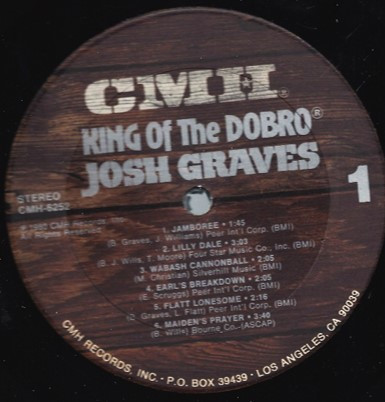 télécharger l'album Josh Graves - King Of The Dobro