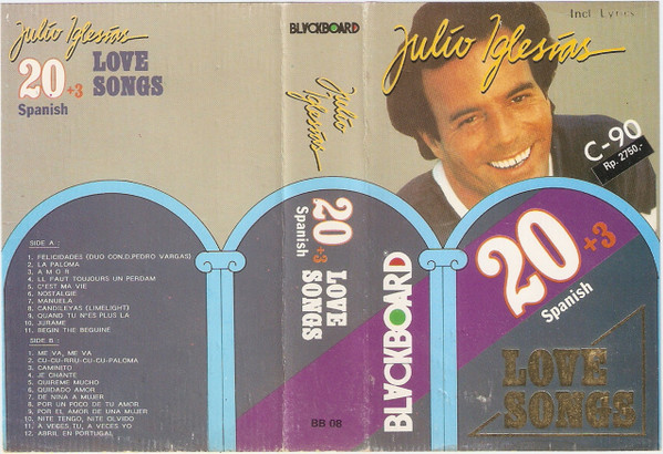 baixar álbum Julio Iglesias - 20 3 Spanish Love Songs