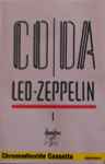 Cover of Coda, 1982, Cassette