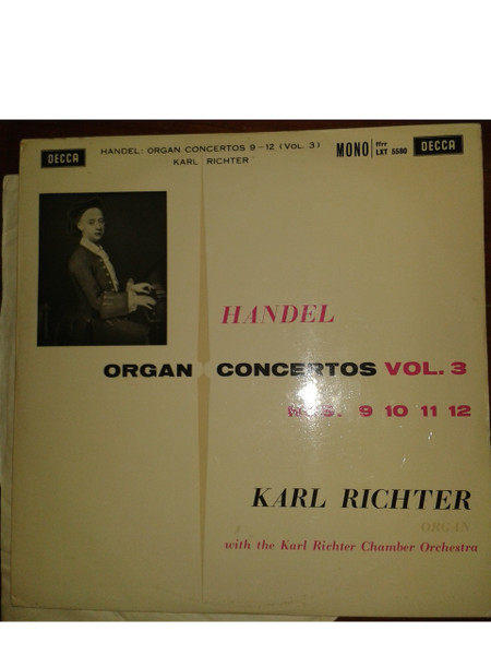 Handel, Karl Richter With The Karl Richter Chamber Orchestra 