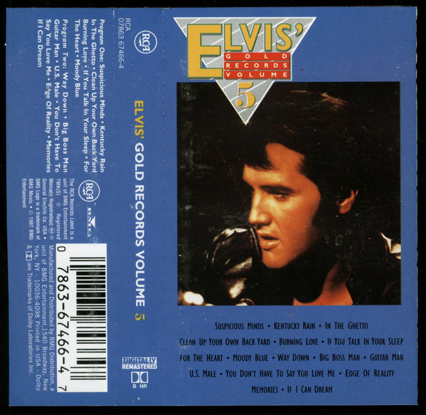 Elvis Presley - Elvis' Gold Records Volume 5 | Releases | Discogs