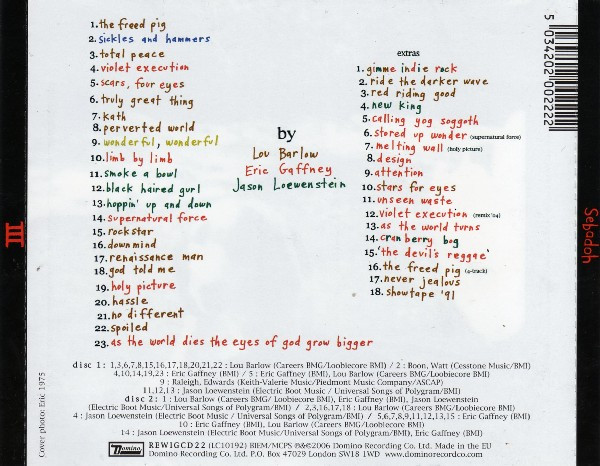 Sebadoh – III (1991, Cassette) - Discogs