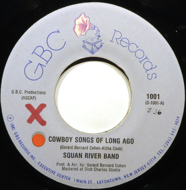 lataa albumi Squan River Band - Cowboy Songs Of Long Ago