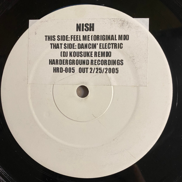 Nish – Feel Me (2005, White label, Vinyl) - Discogs