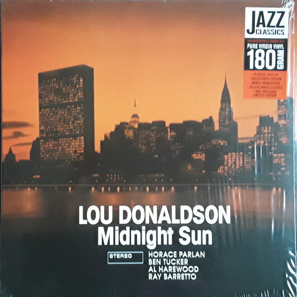 Lou Donaldson – Midnight Sun (1980, Vinyl) - Discogs