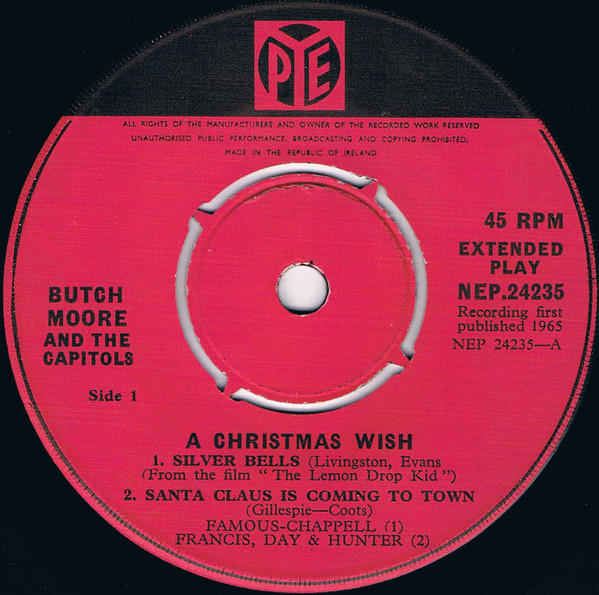 lataa albumi Butch Moore And The Capitols - A Christmas Wish