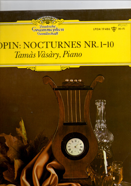 Chopin – Tamàs Vàsàry – Nocturnes Nr. 1-10 (1974, Vinyl