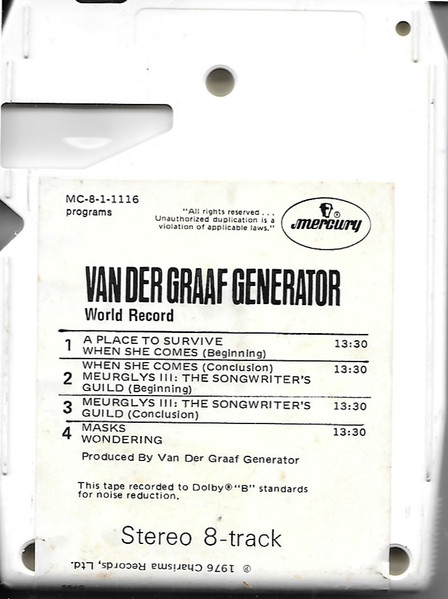 Van Der Graaf Generator and Peter Hammill album thread | Page 78 