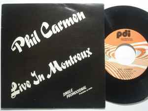 Portada de album Phil Carmen - Live In Montreux