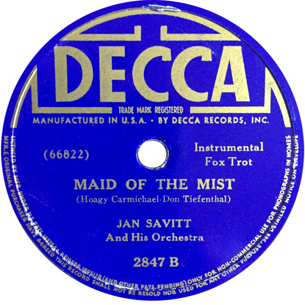last ned album Jan Savitt And His Orchestra - After All Maid Of The Mist