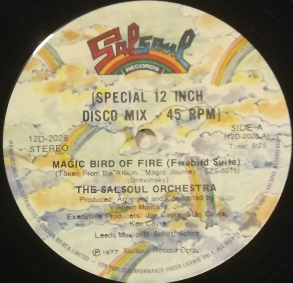 The Salsoul Orchestra – Magic Bird Of Fire (1977, Vinyl) - Discogs