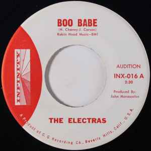 The Electras (5) - Boo Babe / The Stomp album cover