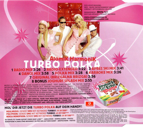 baixar álbum Atomik Harmonik - Turbo Polka