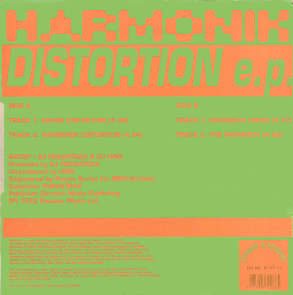 last ned album DJ Freshtrax & DJ HMS - Harmonik Distortion