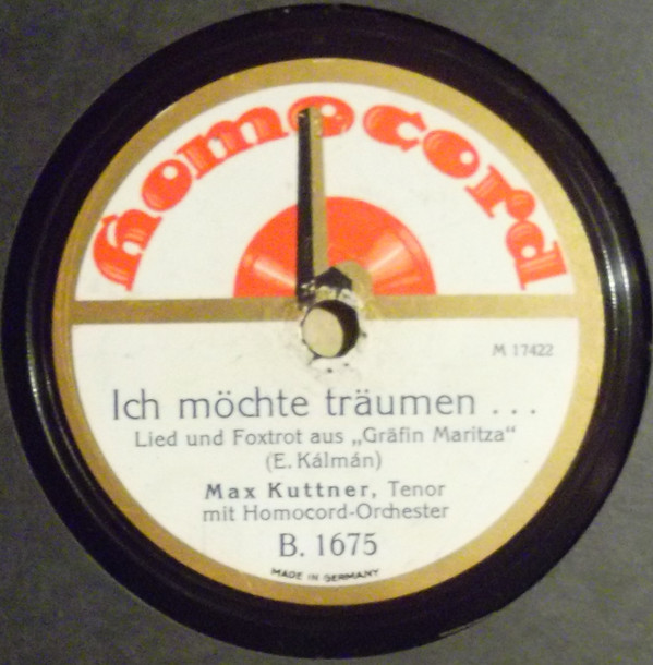 lataa albumi Max Kuttner Und Toni Bloch Mit HomocordOrchester - Ich Möchte Träumen Komm Mit Nach Varasdin