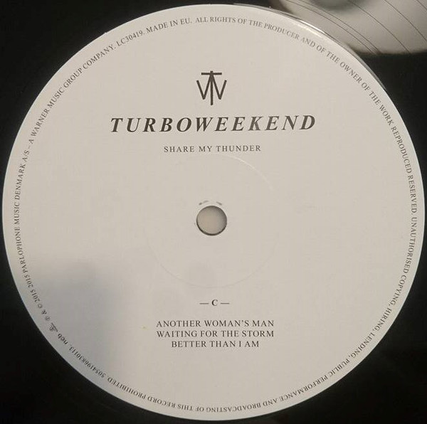 lataa albumi Turboweekend - Share My Thunder